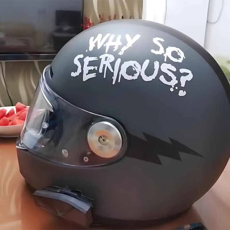 Car Accessories Joker - Why So Serious Joker - Adhesivo