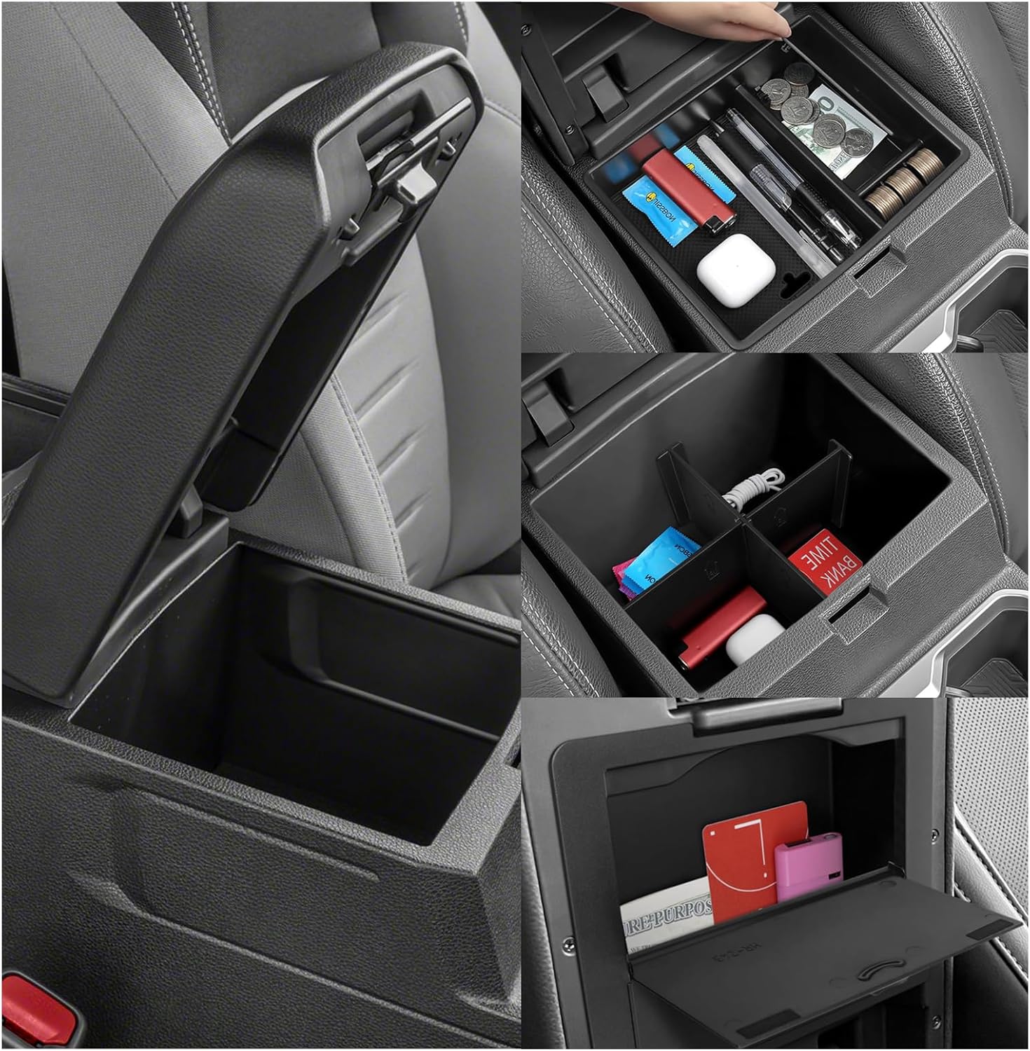 Car Seat Organizer - 2 Piezas para Toyota Tacoma 2024-2026,