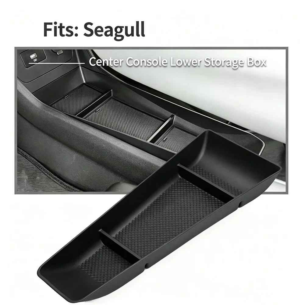 Car Seat Organizer - Caja de Almacenamiento para Consola Central