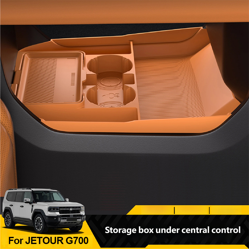 Car Accessories Website - Caja de almacenamiento para consola central