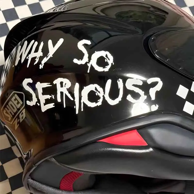 Why So Serious Joker - Adhesiv - Car Accessories Joker reseña y precio
