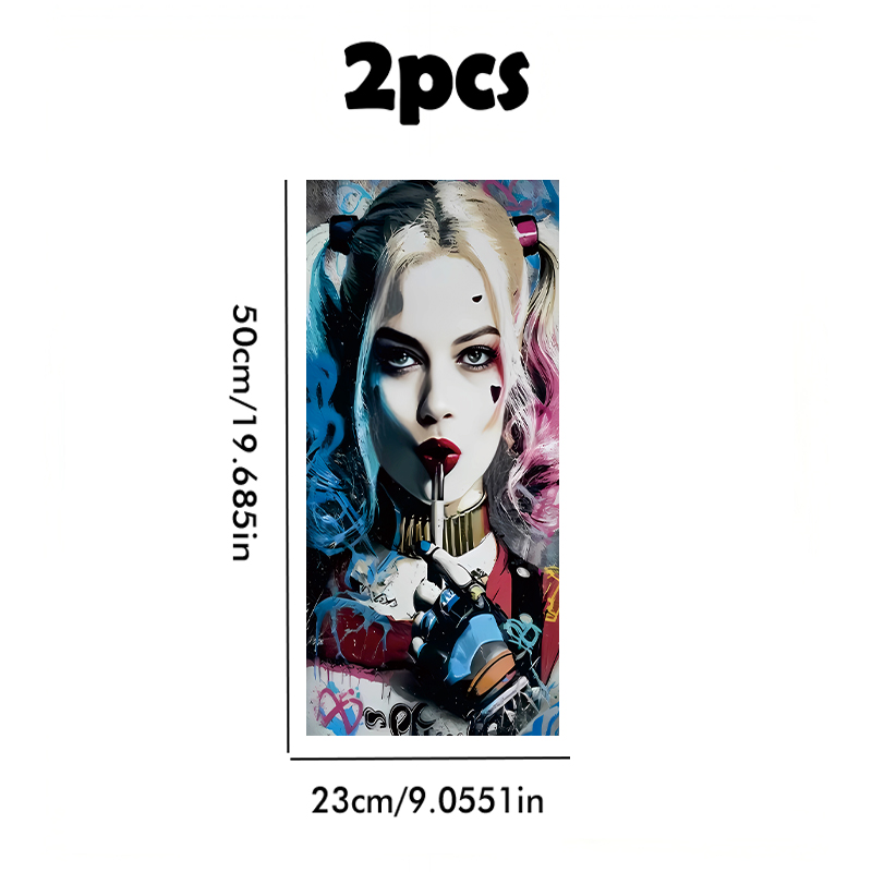 2 piezas de pegatinas para pil - Car Accessories Joker reseña y precio