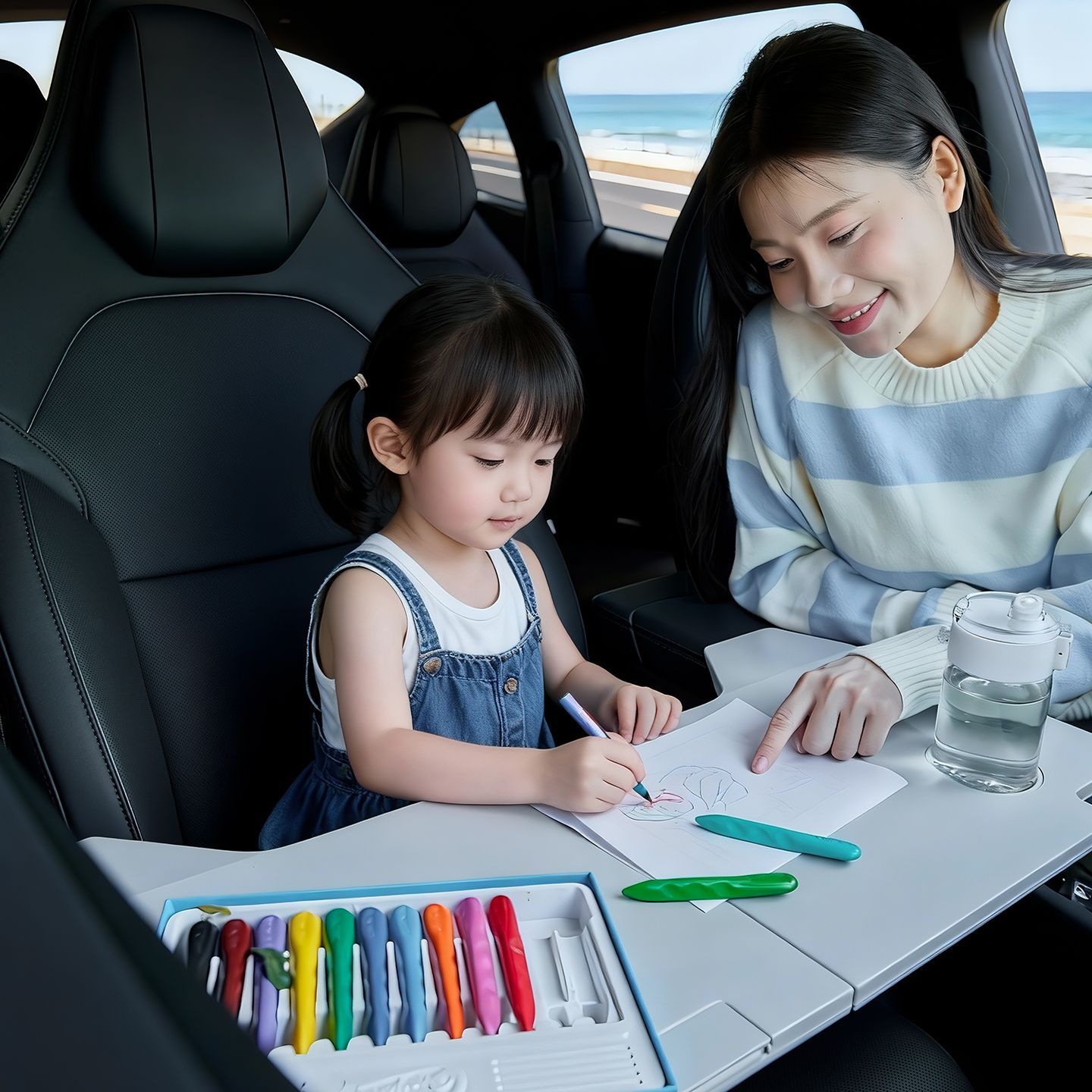 Escritorio plegable para coche - Car Accessories Website reseña y precio