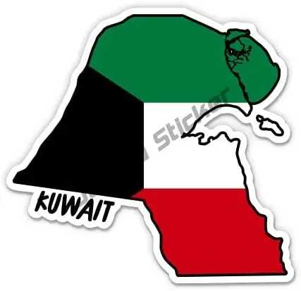 Mapa de Kuwait con bandera peg - Car Accessories Kuwait reseña y precio