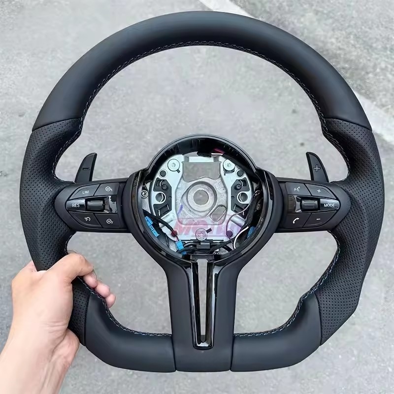 Volante de cuero para BMW F10  - Car Accessories Website reseña y precio