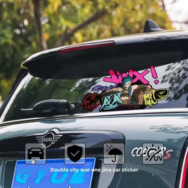 Pegatina Reflectante de Graffi - Car Accessories Website reseña y precio