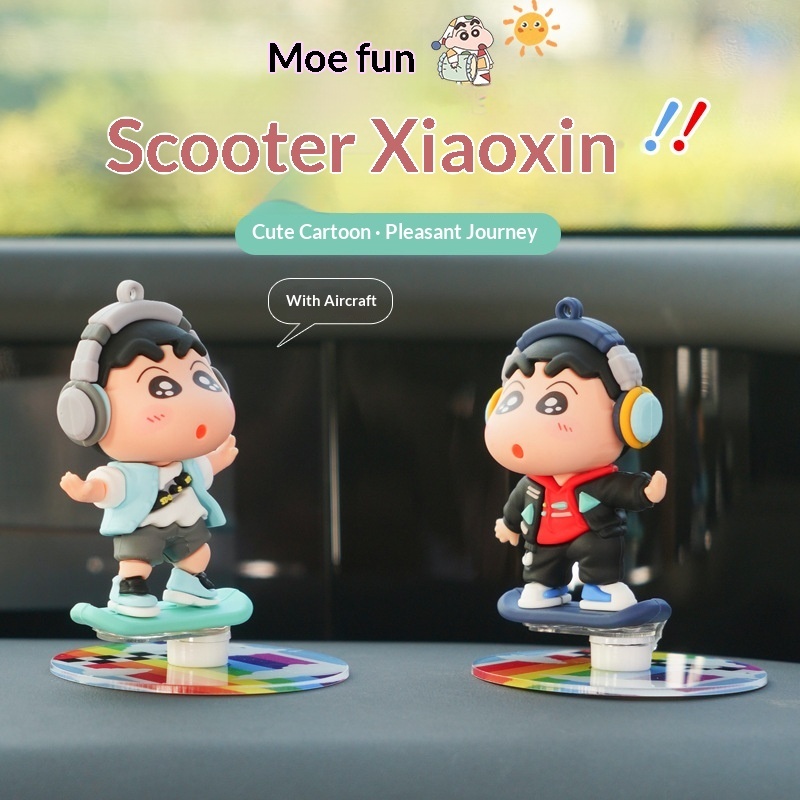 Figura de Anime Japonés Crayon - Car Accessories Japanese reseña y precio