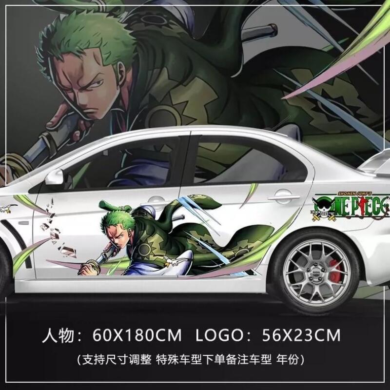 Pegatina de One Piece para dec - Car Accessories Japanese reseña y precio